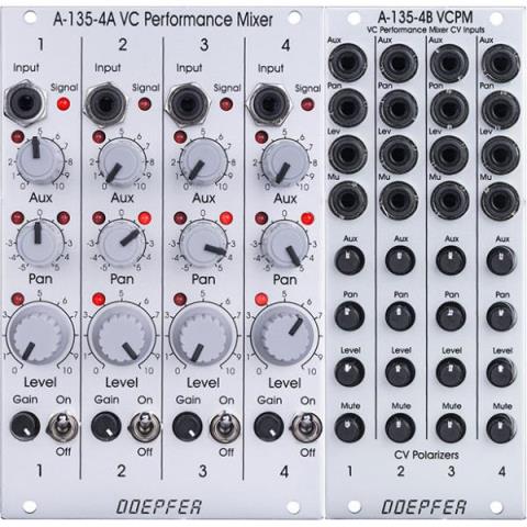 Doepfer-ミキサーモジュールA-135-4AB VC Performance Mixer