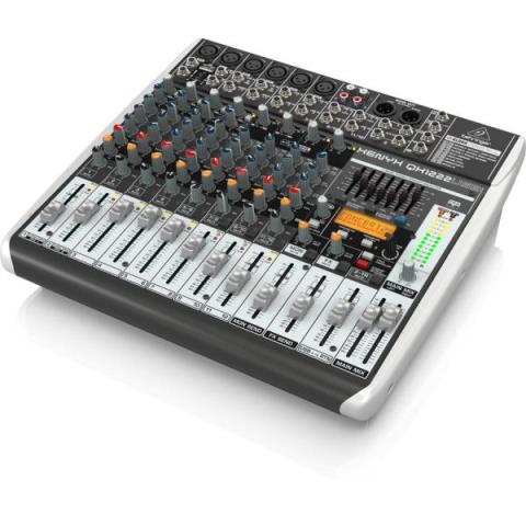 BEHRINGER-12chアナログミキサー/USBオーディオインターフェイスQX1222USB XENYX