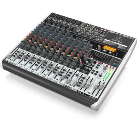 BEHRINGER-14chアナログミキサー/USBオーディオインターフェイスQX1832USB XENYX