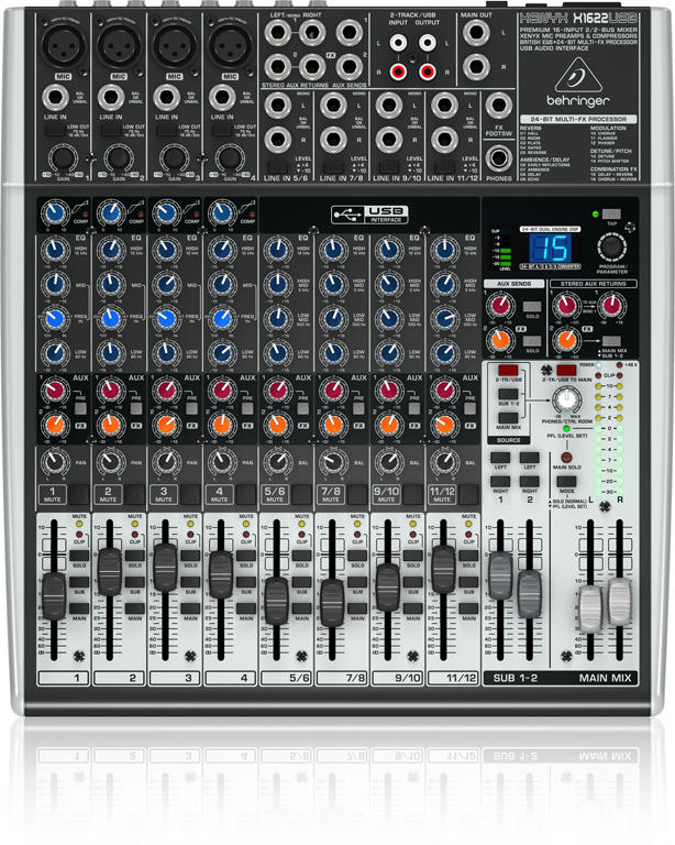 X1622USB XENYXパネル画像 X1622USB XENYXパネル画像