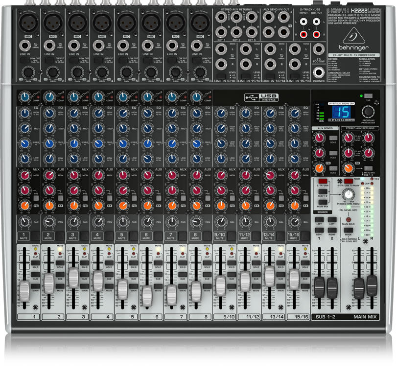 X2222USB XENYXパネル画像 X2222USB XENYXパネル画像