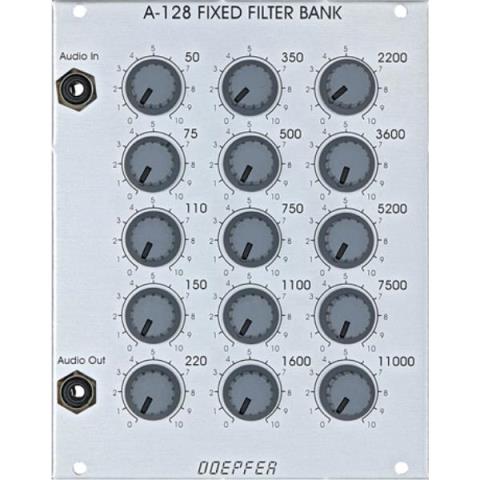 Doepfer-フィルターバンク
A-128 FIXED FILTER BANK