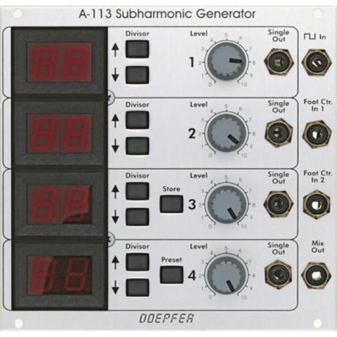 Doepfer-サブハーモニックジェネレーターA-113 Subharmonic Generator