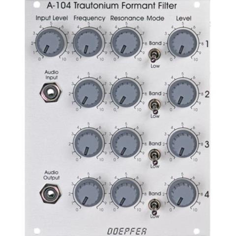 Doepfer-アナログフィルターA-104 Trautonium Formant Filter