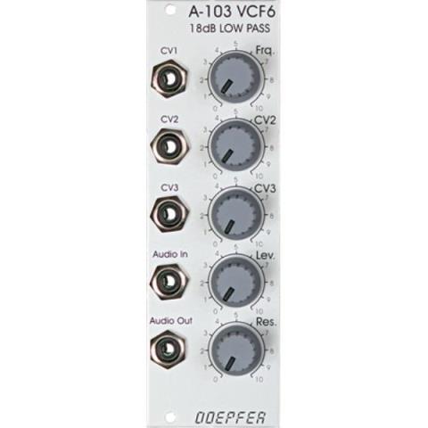 Doepfer-ローパスフィルター A-103 VCF6 18db Low Pass