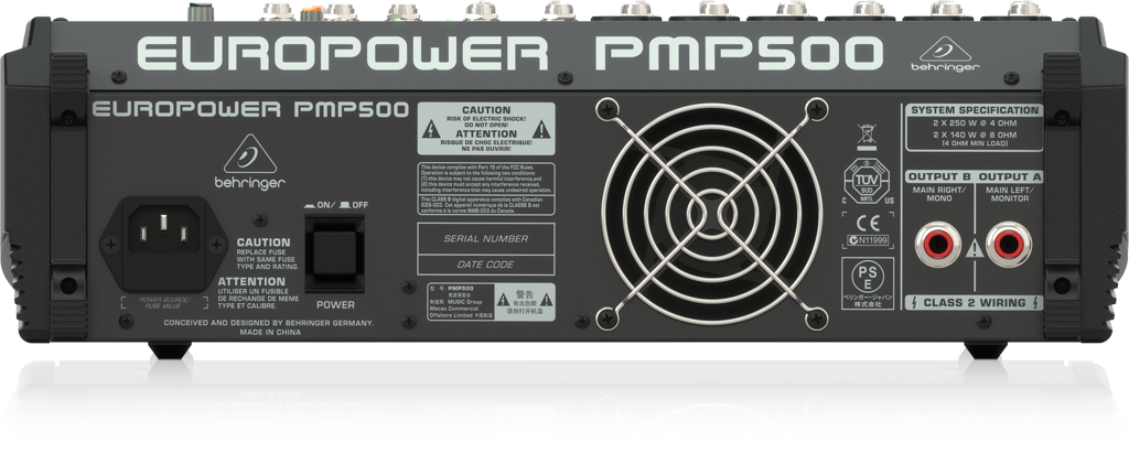 PMP500 EUROPOWER背面画像