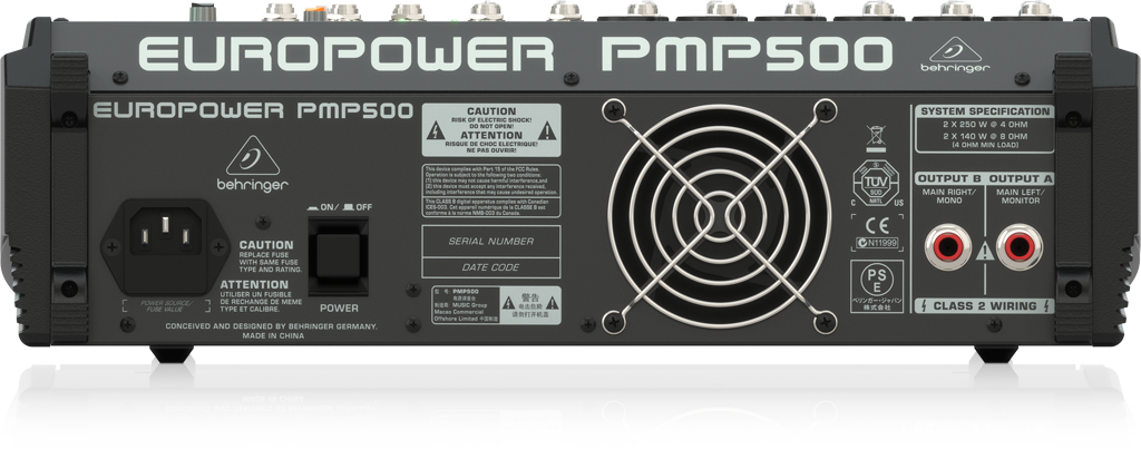 PMP500 EUROPOWER背面画像 PMP500 EUROPOWER背面画像