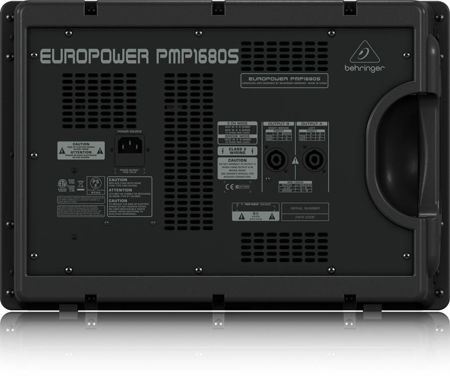 PMP1680S EUROPOWER背面画像