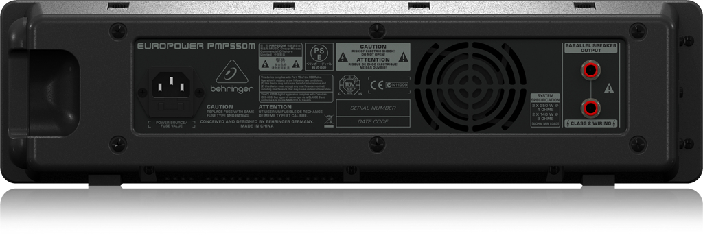 PMP550M EUROPOWER背面画像 PMP550M EUROPOWER背面画像