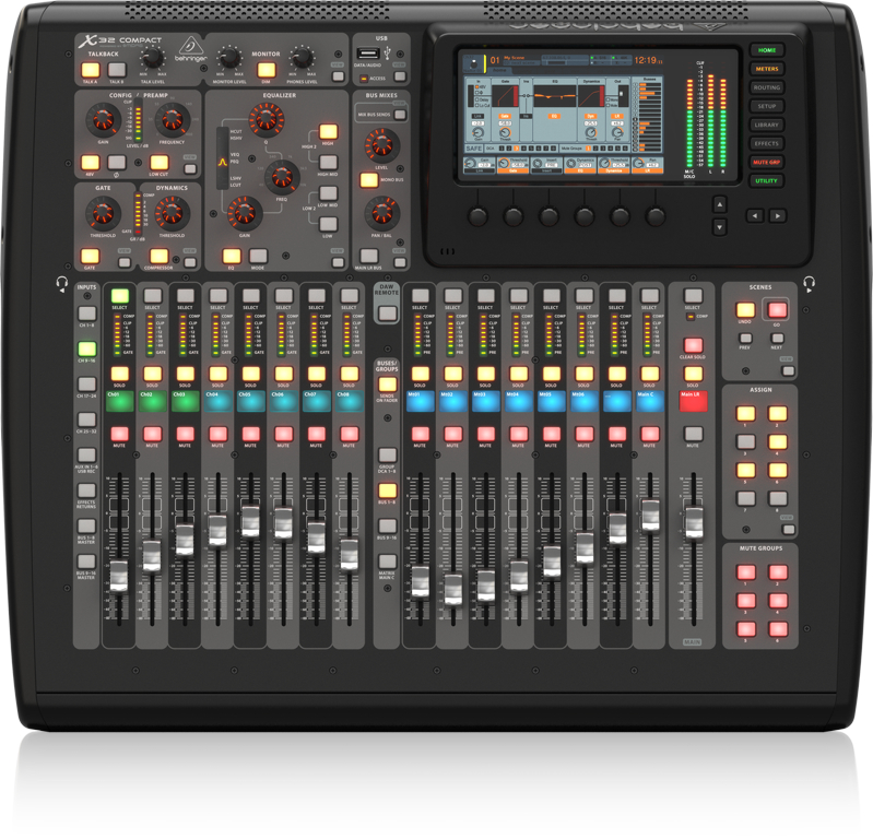 X32 COMPACTパネル画像 X32 COMPACTパネル画像