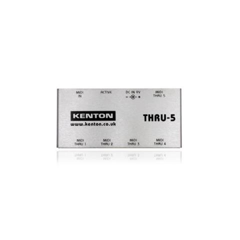 KENTON Electronics-MIDIスルーボックスTHRU-5