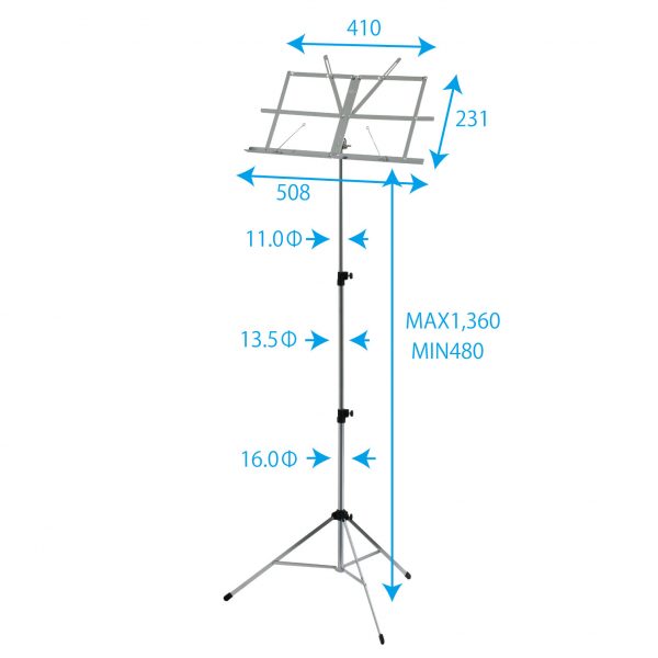 KMS-4B Music Stand追加画像 KMS-4B Music Stand追加画像