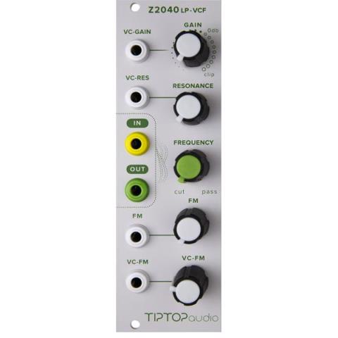 Tiptop Audio-フィルターモジュールZ2040 4-Pole VCF