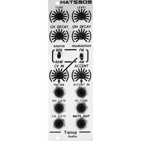 Tiptop Audio-Drum GeneratorモジュールHATS909 Hi-Hats