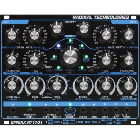 Radikal Technologies-デュアル・デジタル・エフェクトRT-1701 EFFEXX Multi FX