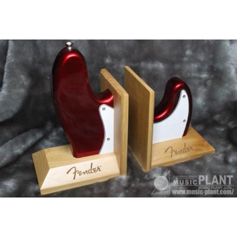 Fender Bass Body Bookends Redサムネイル