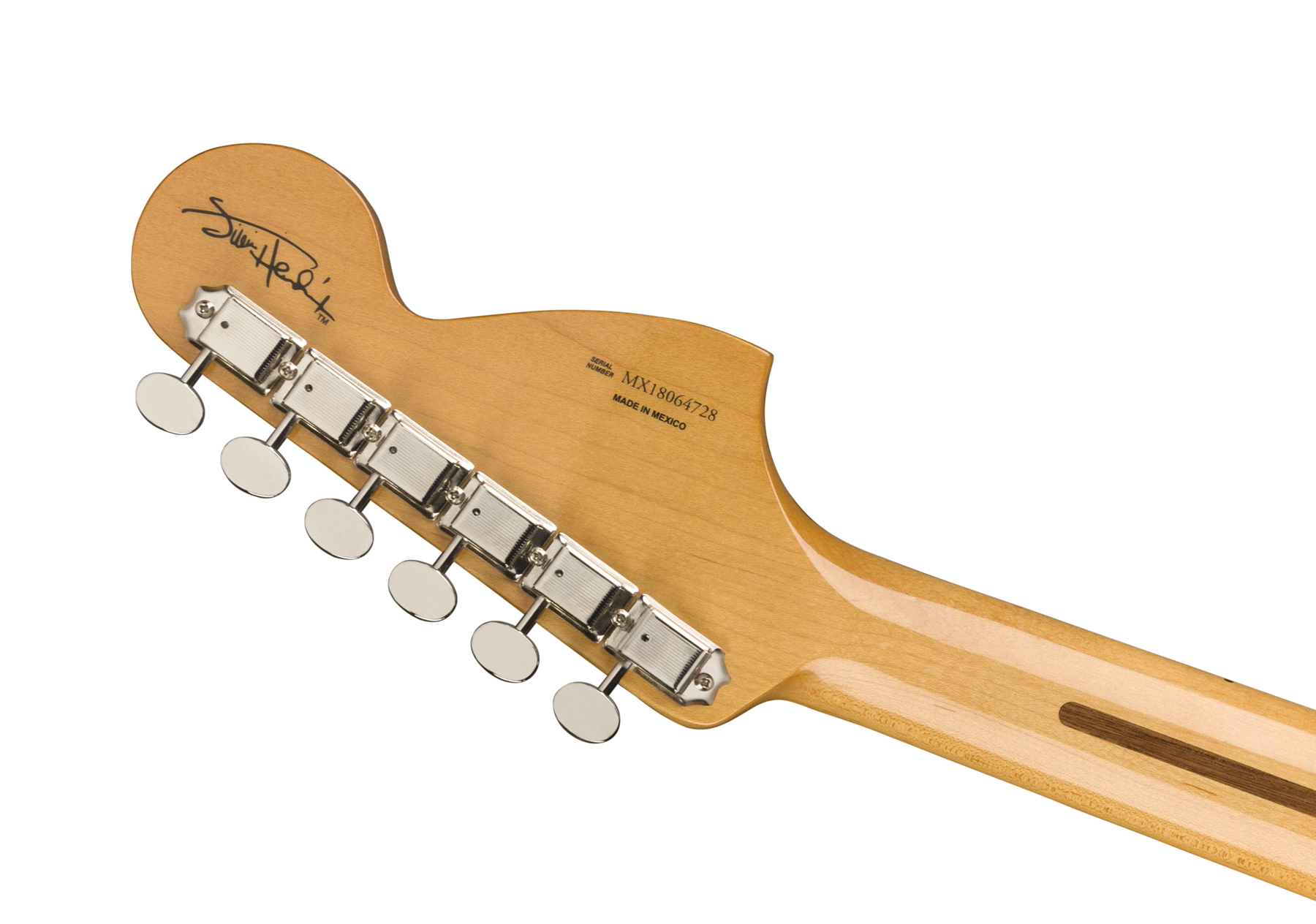 Jimi Hendrix Stratocaster 3 Color Sunburst追加画像