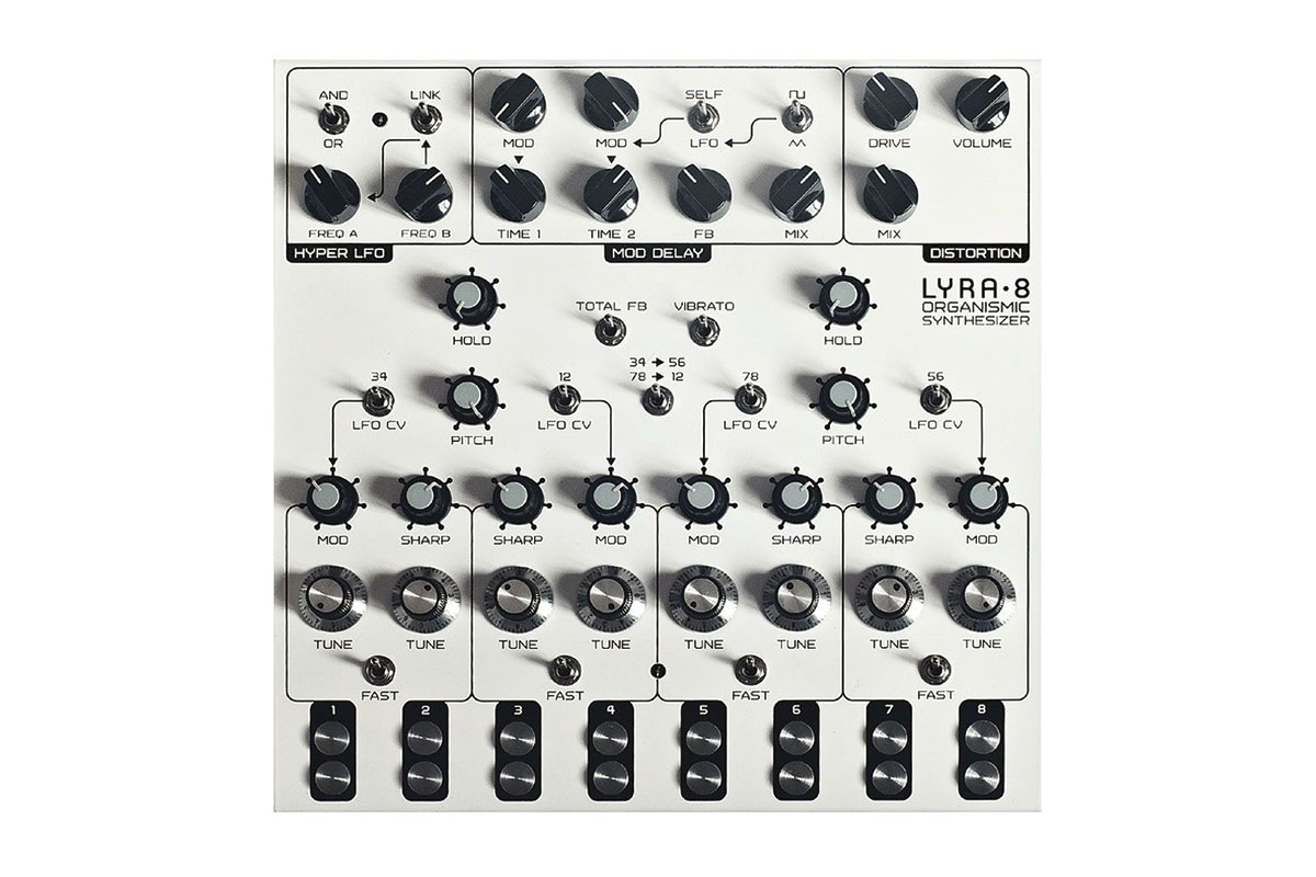 LYRA-8 Whiteパネル画像 LYRA-8 Whiteパネル画像