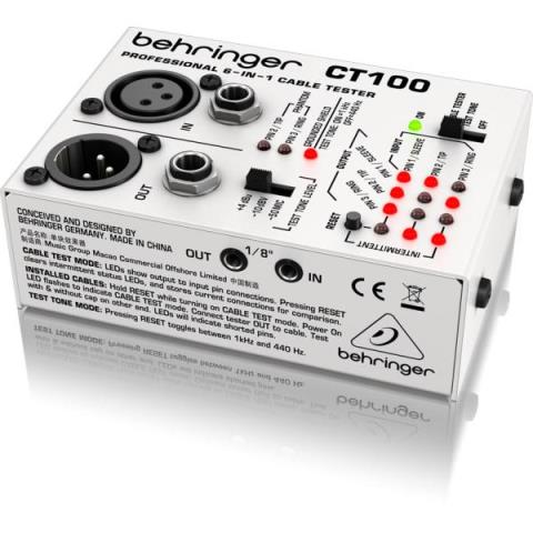 BEHRINGER-ケーブルテスターCT100