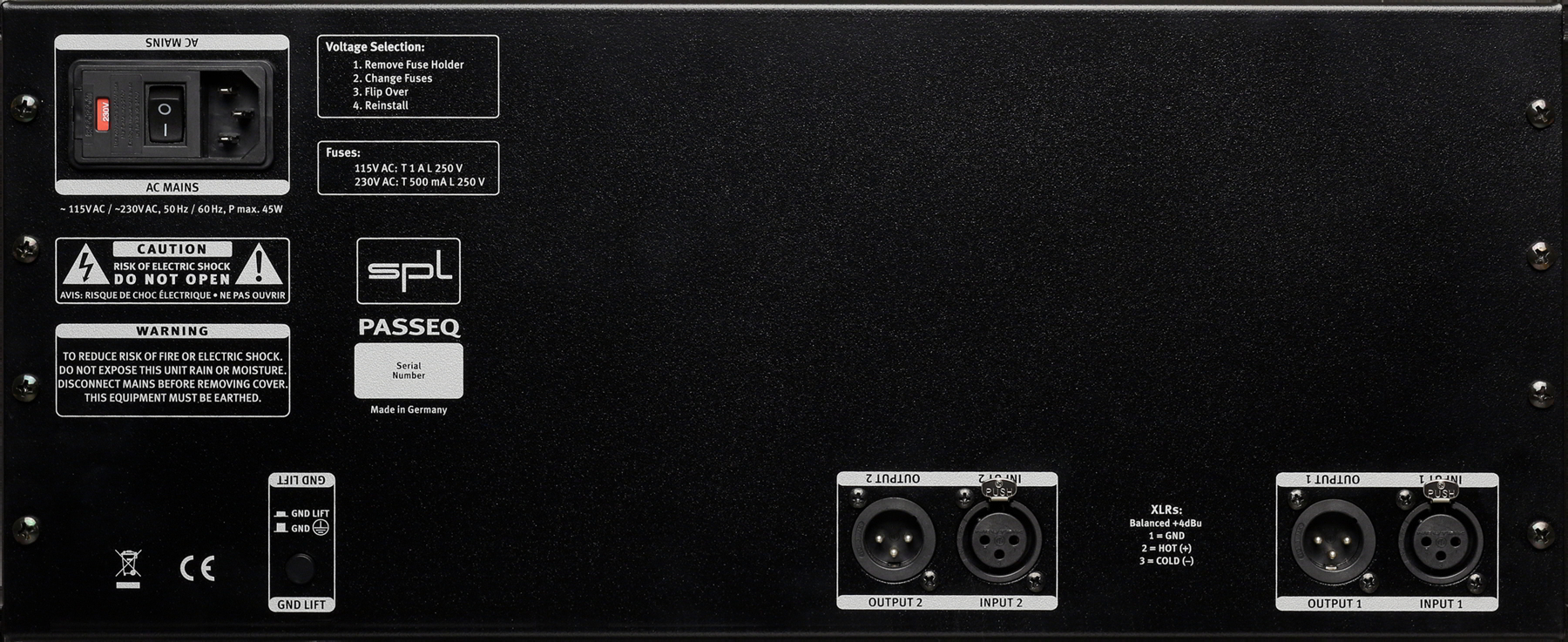 PASSEQ Model 1650背面画像 PASSEQ Model 1650背面画像