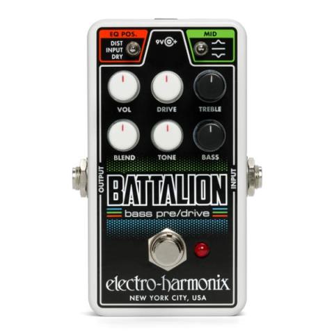 electro-harmonix-Bass Preamp & Overdrive
Nano Battalion