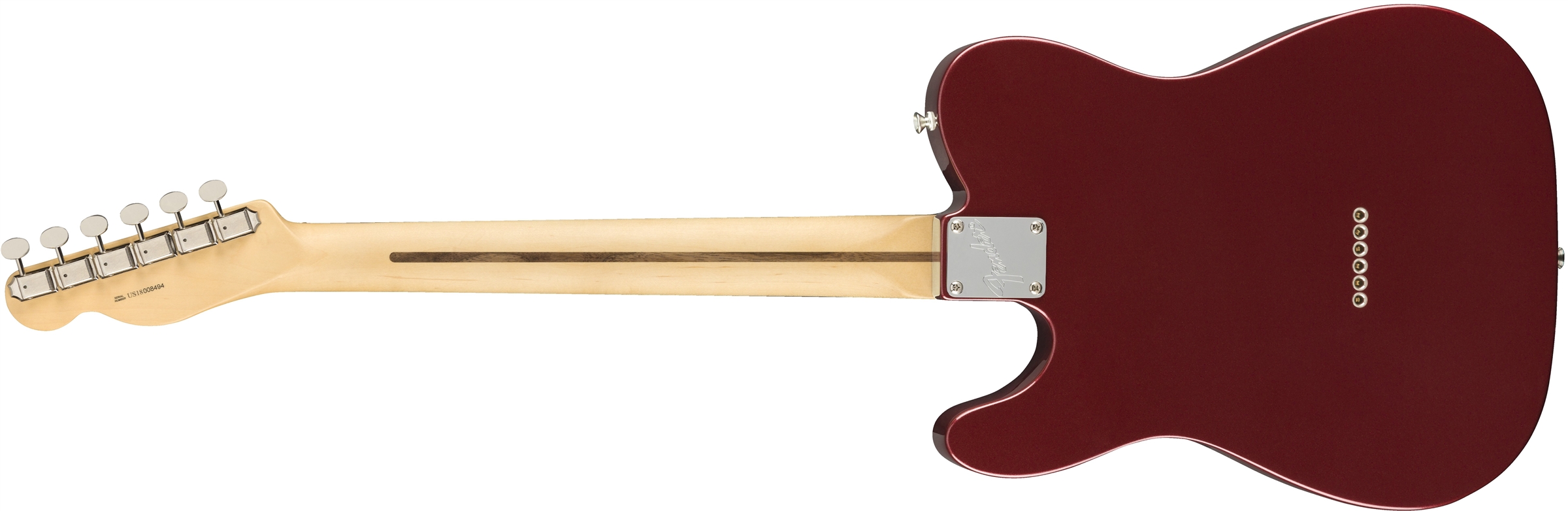 American Performer Telecaster Hum Aubergine背面画像 American Performer Telecaster Hum Aubergine背面画像