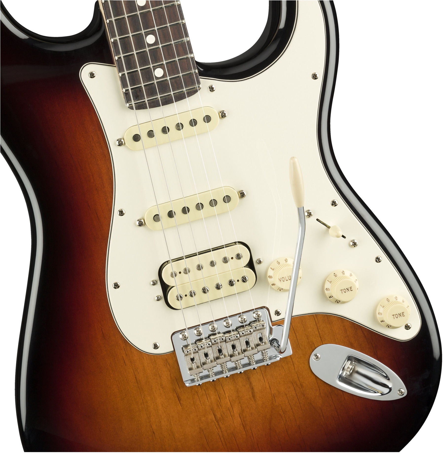 American Performer Stratocaster HSS 3-Color Sunburst追加画像