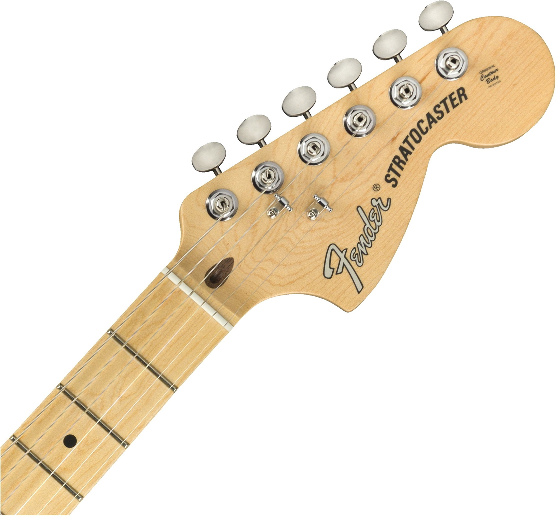 American Performer Stratocaster HSS Satin Surf Greenヘッド画像 American Performer Stratocaster HSS Satin Surf Greenヘッド画像