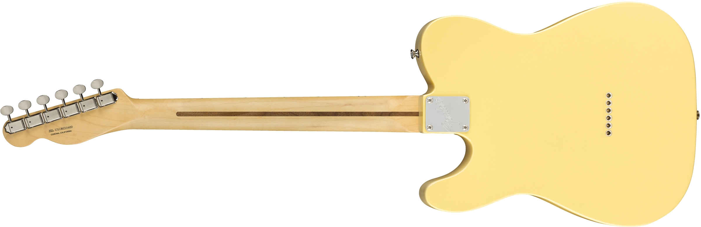 American Performer Telecaster Vintage White背面画像 American Performer Telecaster Vintage White背面画像