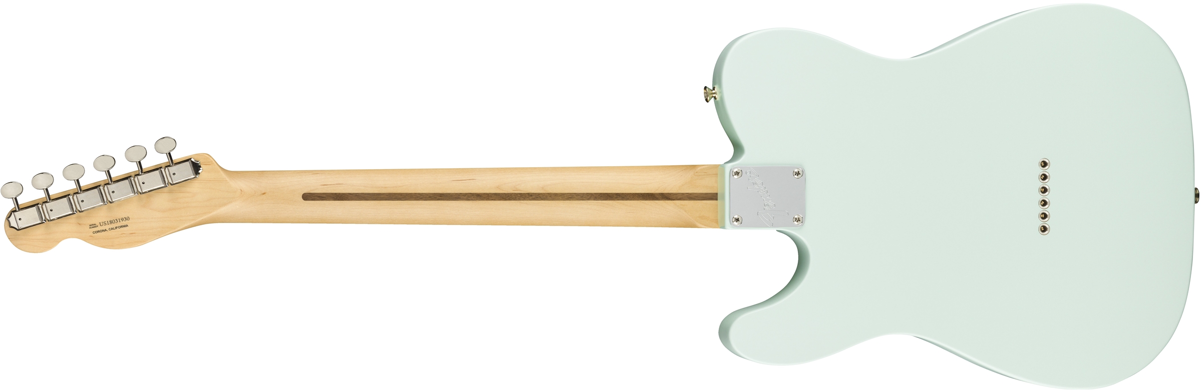 American Performer Telecaster Satin Sonic Blue背面画像 American Performer Telecaster Satin Sonic Blue背面画像