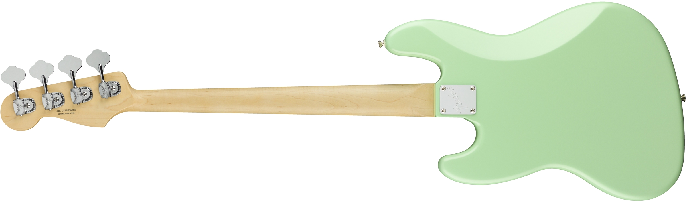 American Performer Jazz Bass Satin Surf Green背面画像 American Performer Jazz Bass Satin Surf Green背面画像