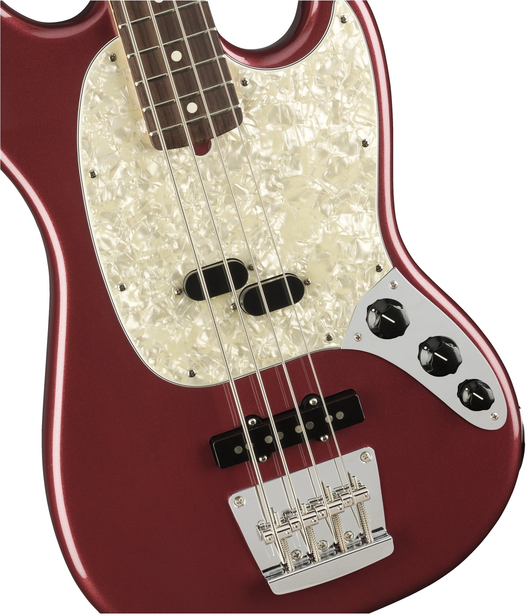 American Performer Mustang Bass Aubergine追加画像 American Performer Mustang Bass Aubergine追加画像