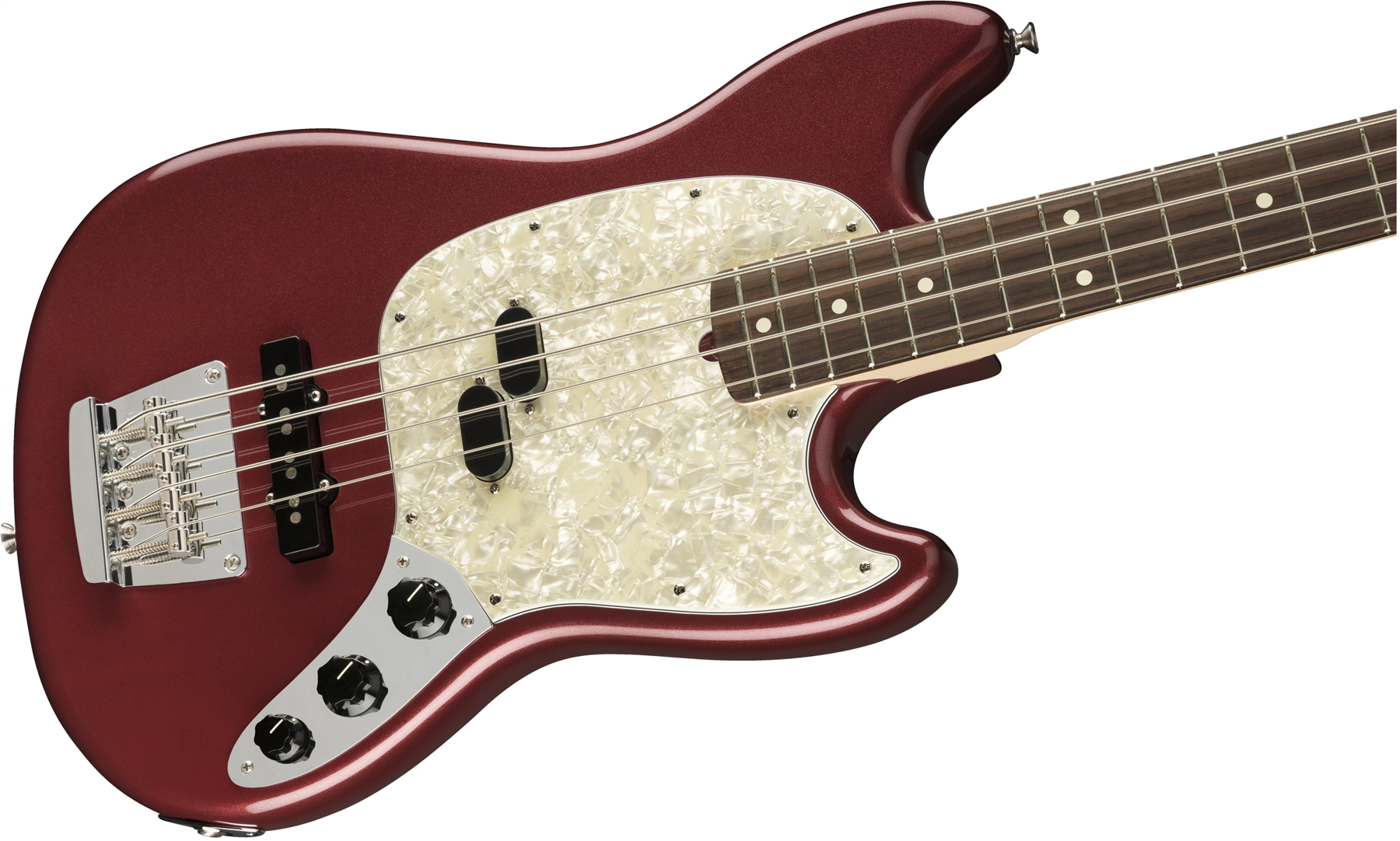 American Performer Mustang Bass Aubergine追加画像 American Performer Mustang Bass Aubergine追加画像