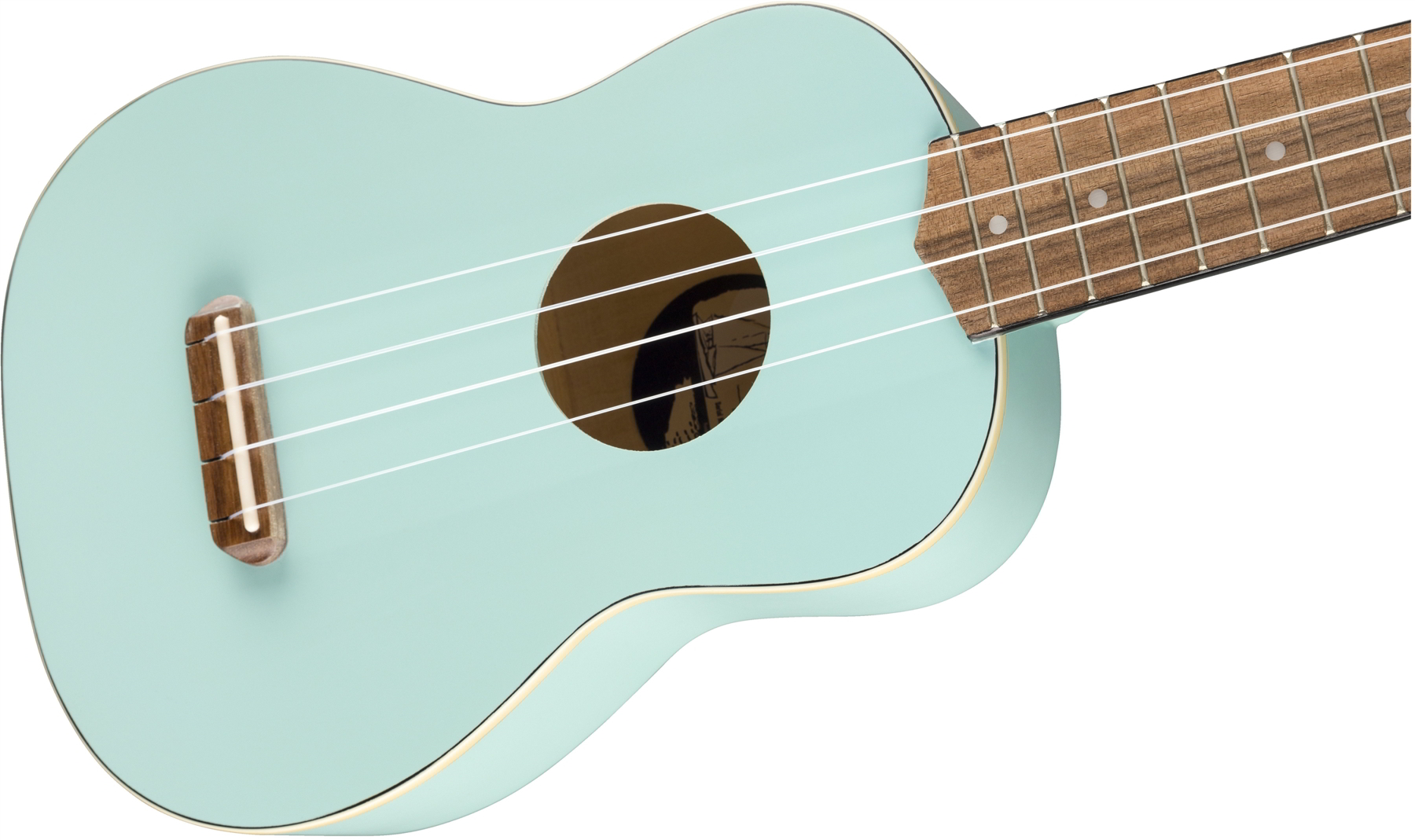 Venice Soprano Uke, Walnut Daphne Blue追加画像 Venice Soprano Uke, Walnut Daphne Blue追加画像