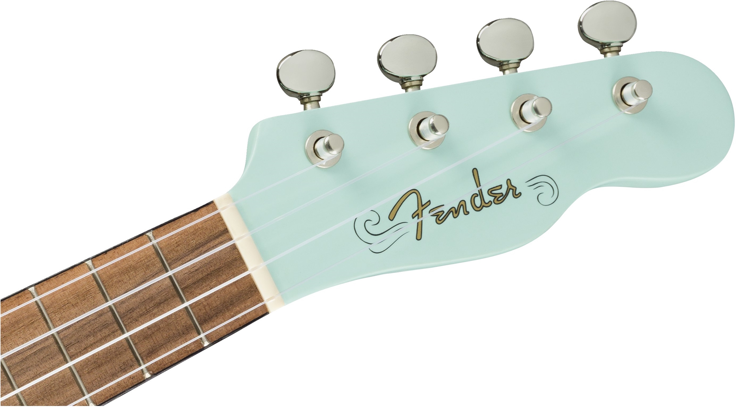 Venice Soprano Uke, Walnut Daphne Blueヘッド画像 Venice Soprano Uke, Walnut Daphne Blueヘッド画像