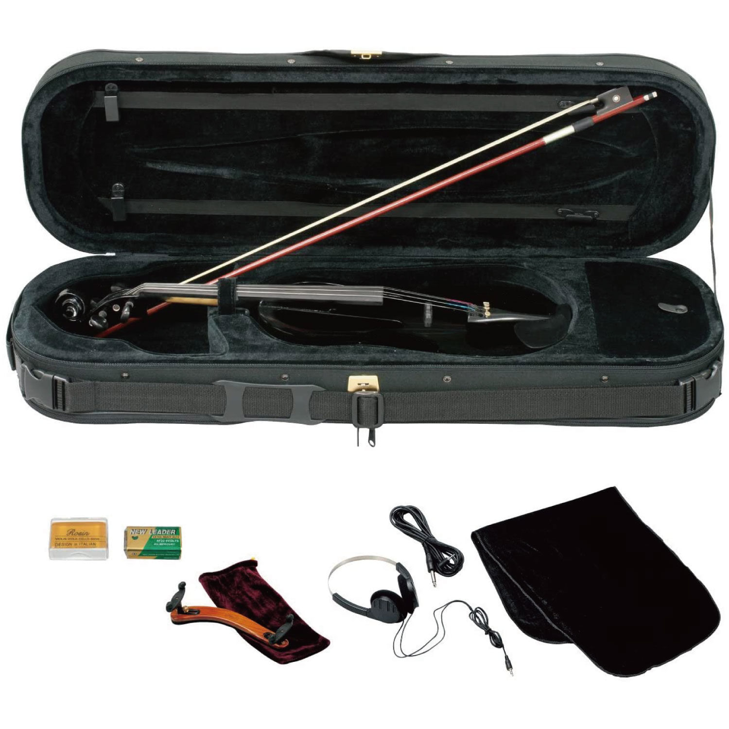 ESV-380 S-BLK Electric Violinケース画像 ESV-380 S-BLK Electric Violinケース画像