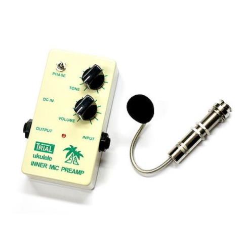 TRIAL-ウクレレ用ピックアップukulele INNER MIC PREAMP