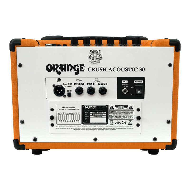 Crush Acoustic 30背面画像 Crush Acoustic 30背面画像
