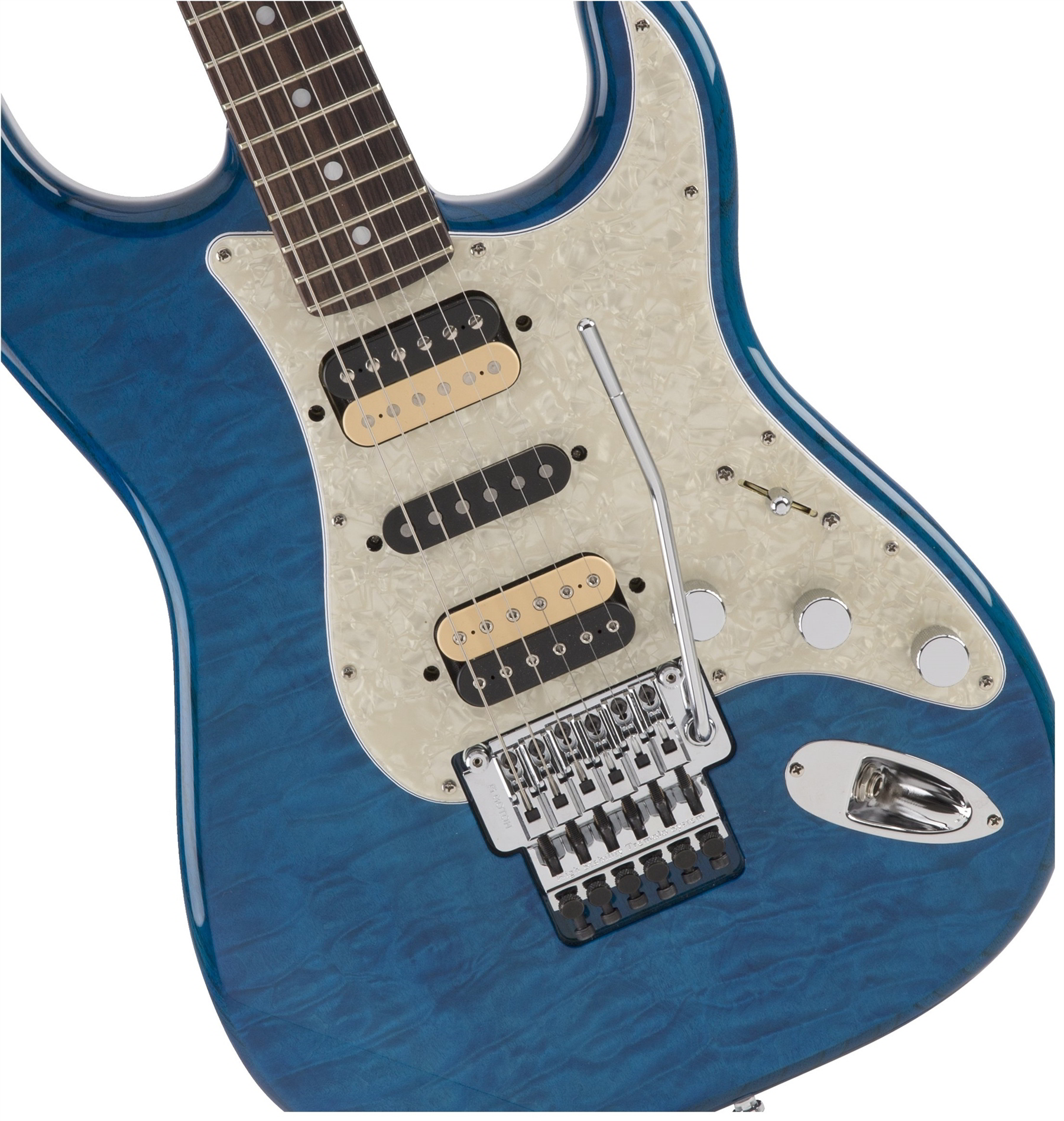 Michiya Haruhata Stratocaster Caribbean Blue Transparent追加画像 Michiya Haruhata Stratocaster Caribbean Blue Transparent追加画像