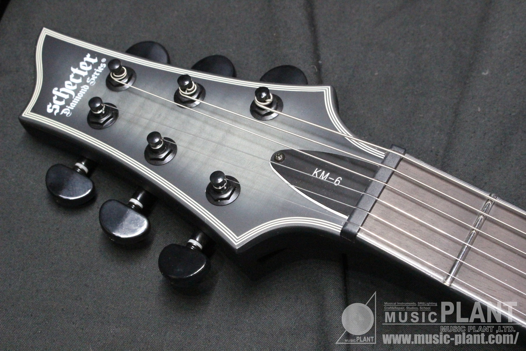 Keith Merrow KM-6 LH Trans Black Burst Satin (TBBS)ヘッド画像 Keith Merrow KM-6 LH Trans Black Burst Satin (TBBS)ヘッド画像
