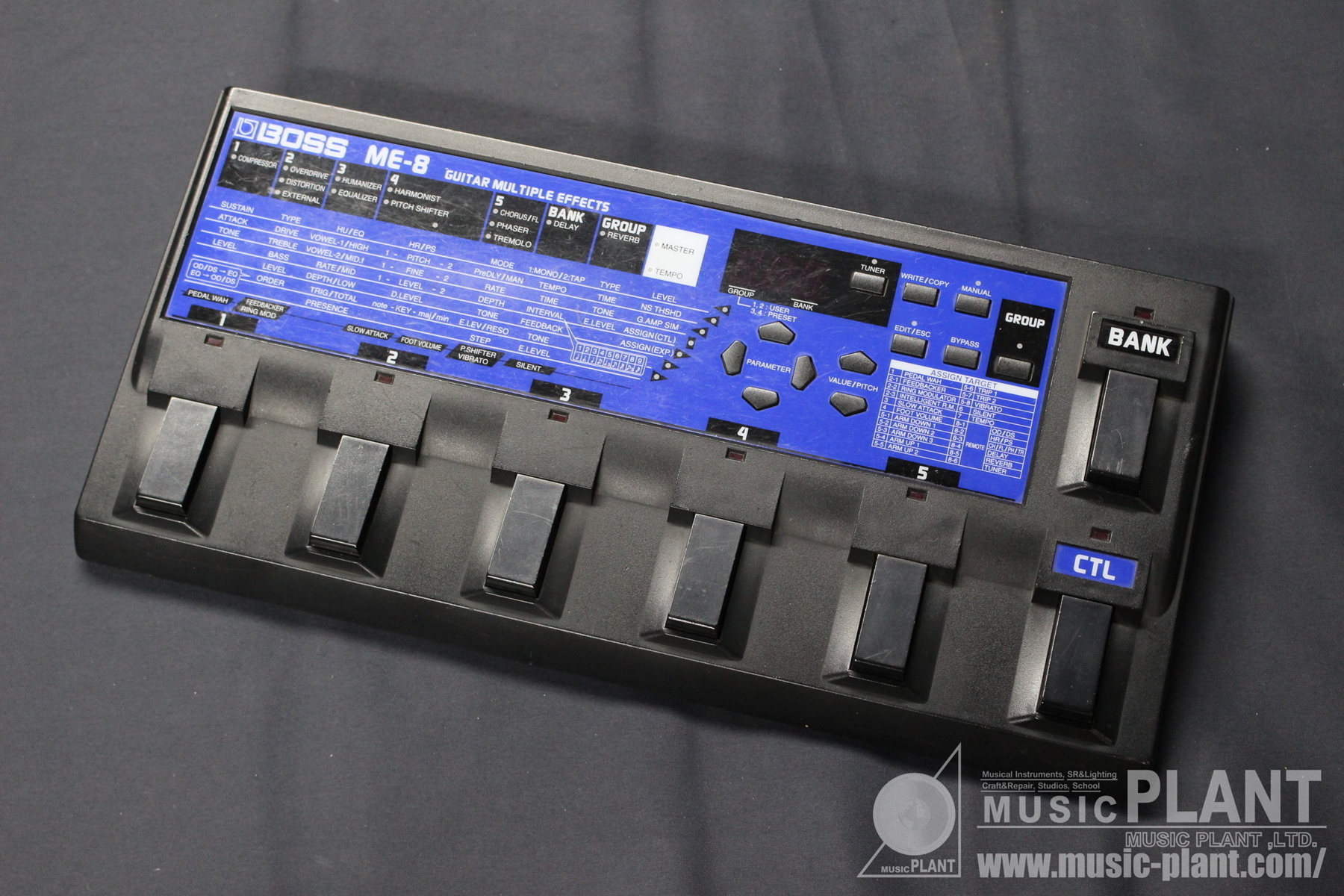 BOSS Guitar Multiple EffectsME-8中古()売却済みです。あしからずご ...