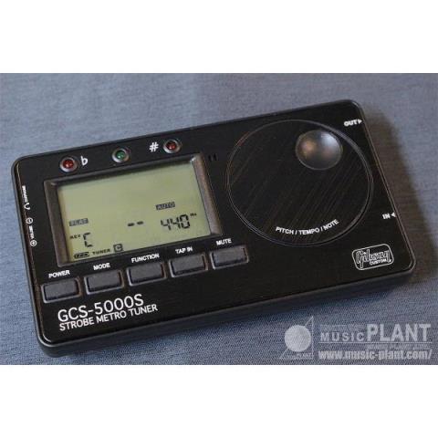Gibson-メトロノーム機能搭載ストロボチューナーGCS-5000S STROBE METRO TUNER