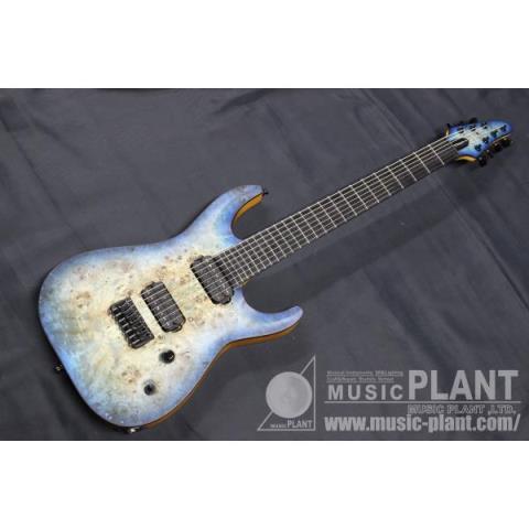 EDWARDS-7弦エレキギターE-HR7-FX/BM Aqua Burst