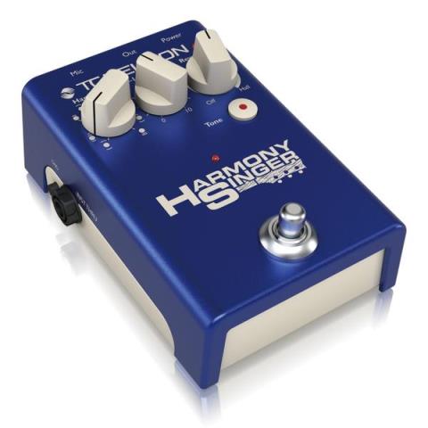 TC HELICON-ボーカル用ハーモニー&リバーブペダルHARMONY SINGER 2