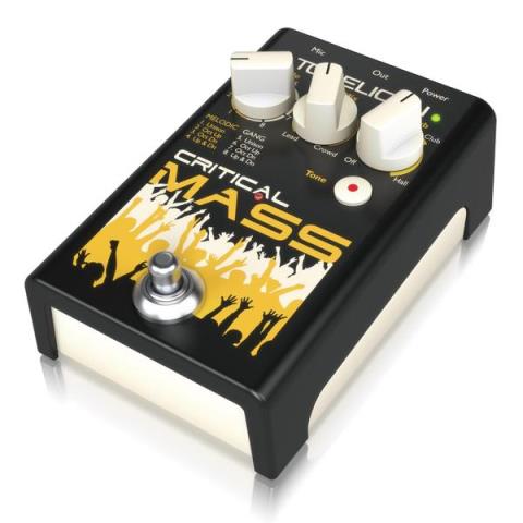 TC HELICON-ボーカル用ハーモナイザーペダルCRITICAL MASS