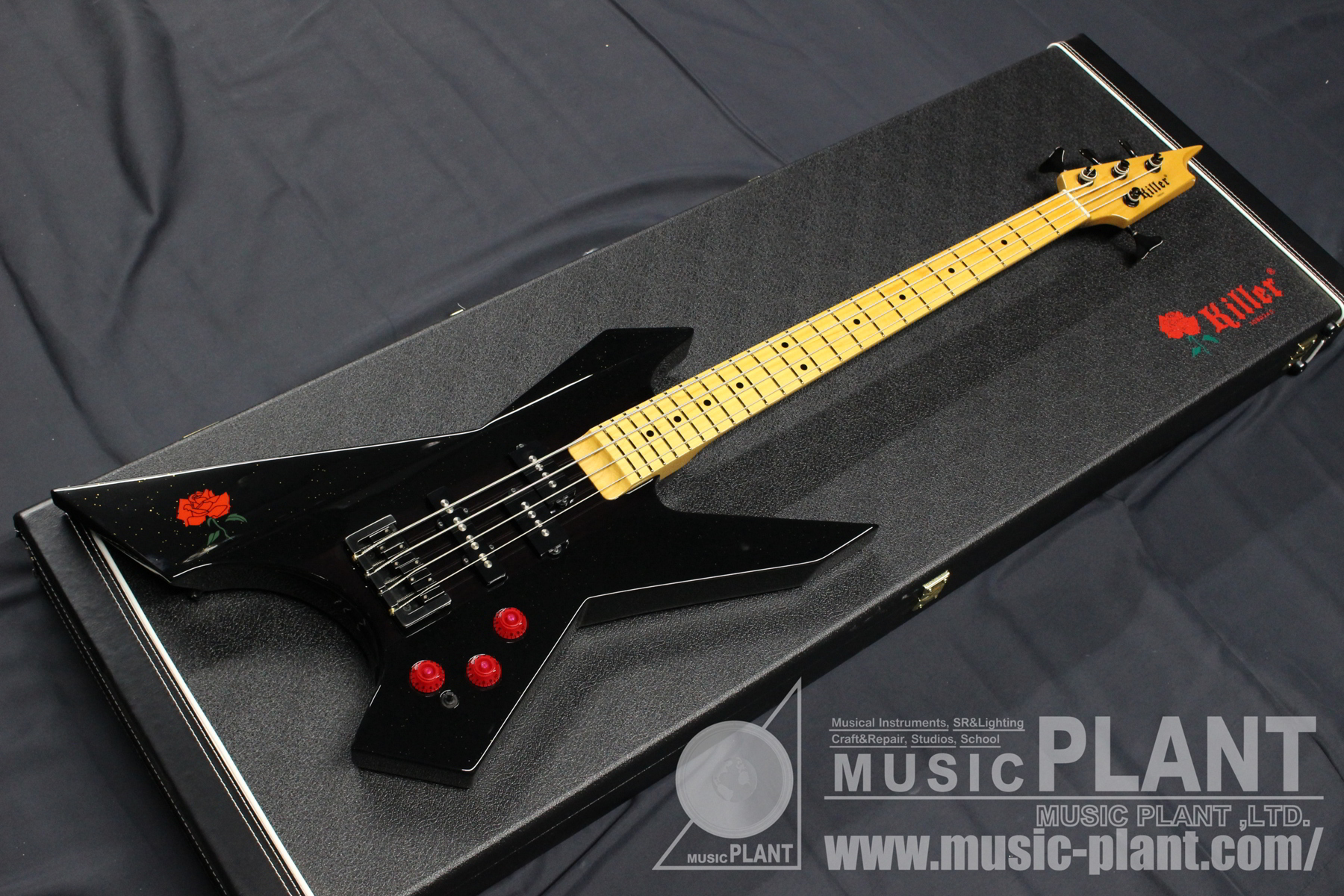 Killer エレキベースKB-IMPULSS BLACK ROSE 15 Reissue中古()売却済み