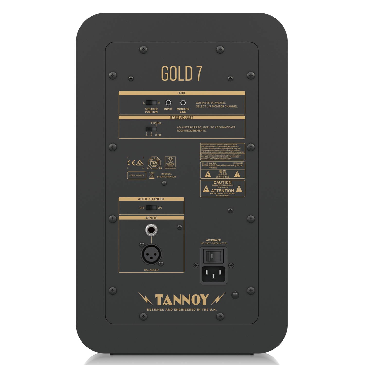 Tannoy スタジオモニターgold 7新品在庫あります Music Plant Webshop