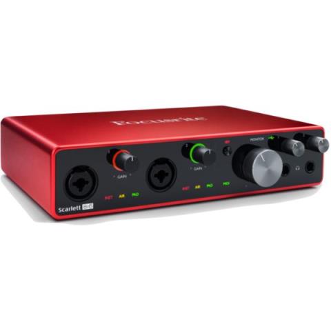 Focusrite-USB オーディオインターフェイスScarlett 8i6 Gen3