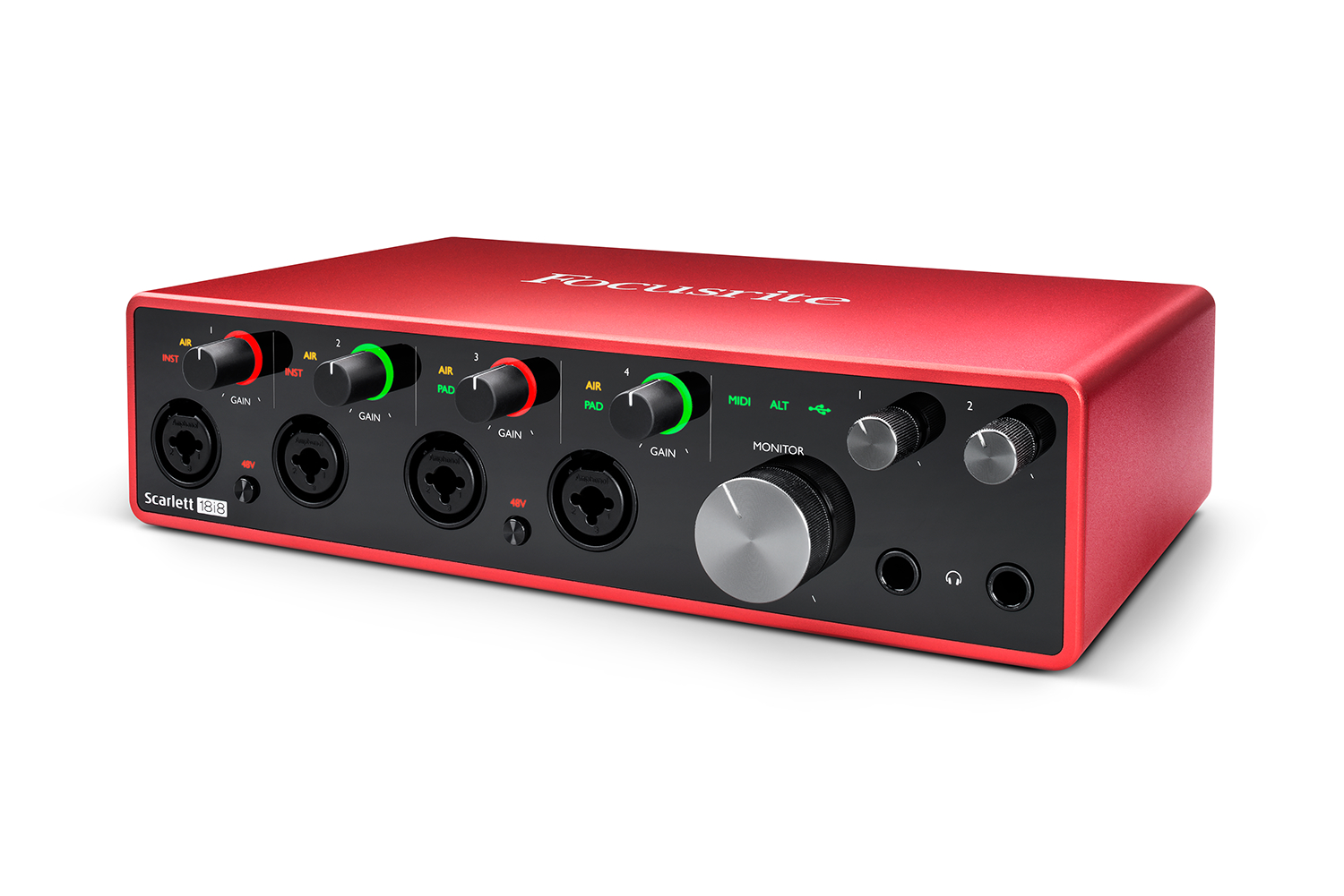 Focusrite Scarlettシリーズ USB オーディオインターフェイスScarlett 18i8 Gen3新品在庫状況をご確認