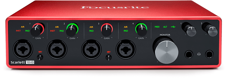 Scarlett 18i8 Gen3追加画像 Scarlett 18i8 Gen3追加画像